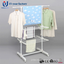 Powder Coated Two Layer Telescopic Garment Hanger